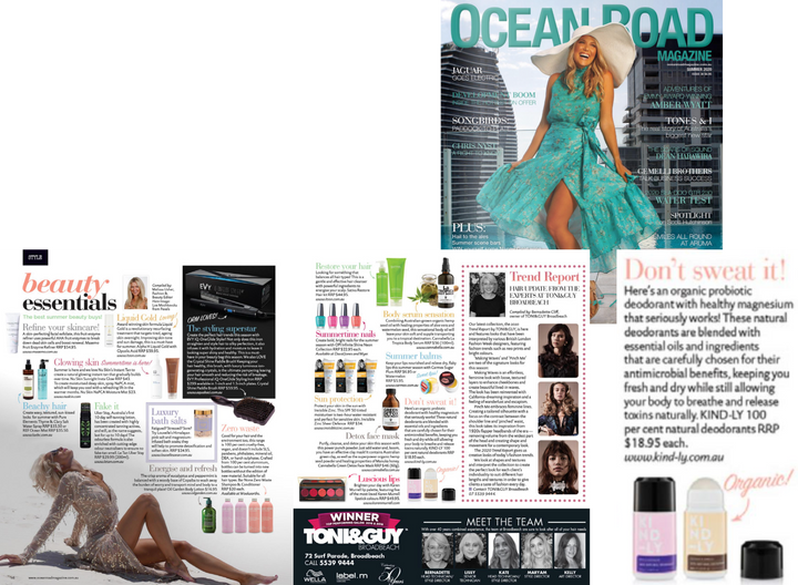 Ocean Road Magazine KIND-LY Natural Deodorant