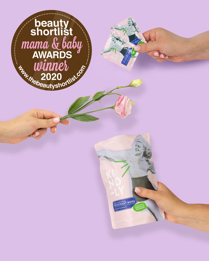 Beauty Shortlist Mama & Baby Awards 2020: Winner Best Natural Deodorant