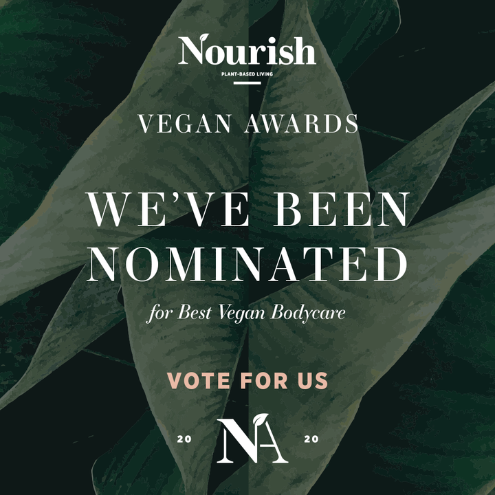 Best Vegan Bodycare - Nourish Vegan Awards 2020