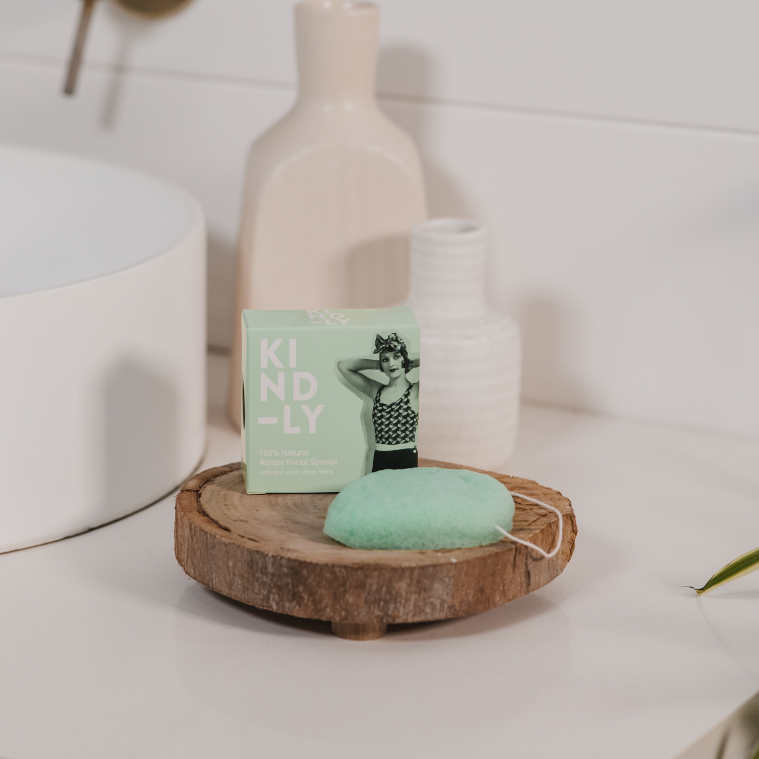 Konjac Facial Sponge - Aloe Vera