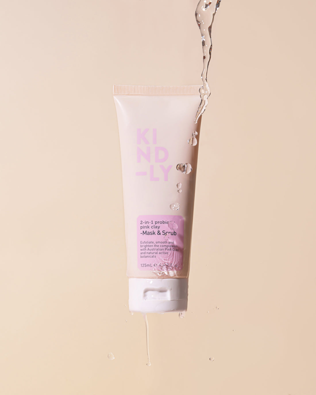 Free 2-in-1 Probiotic Pink Clay Mask & Scrub
