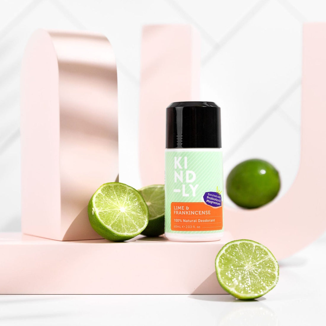 Lime & Frankincense - 100% Natural Deodorant
