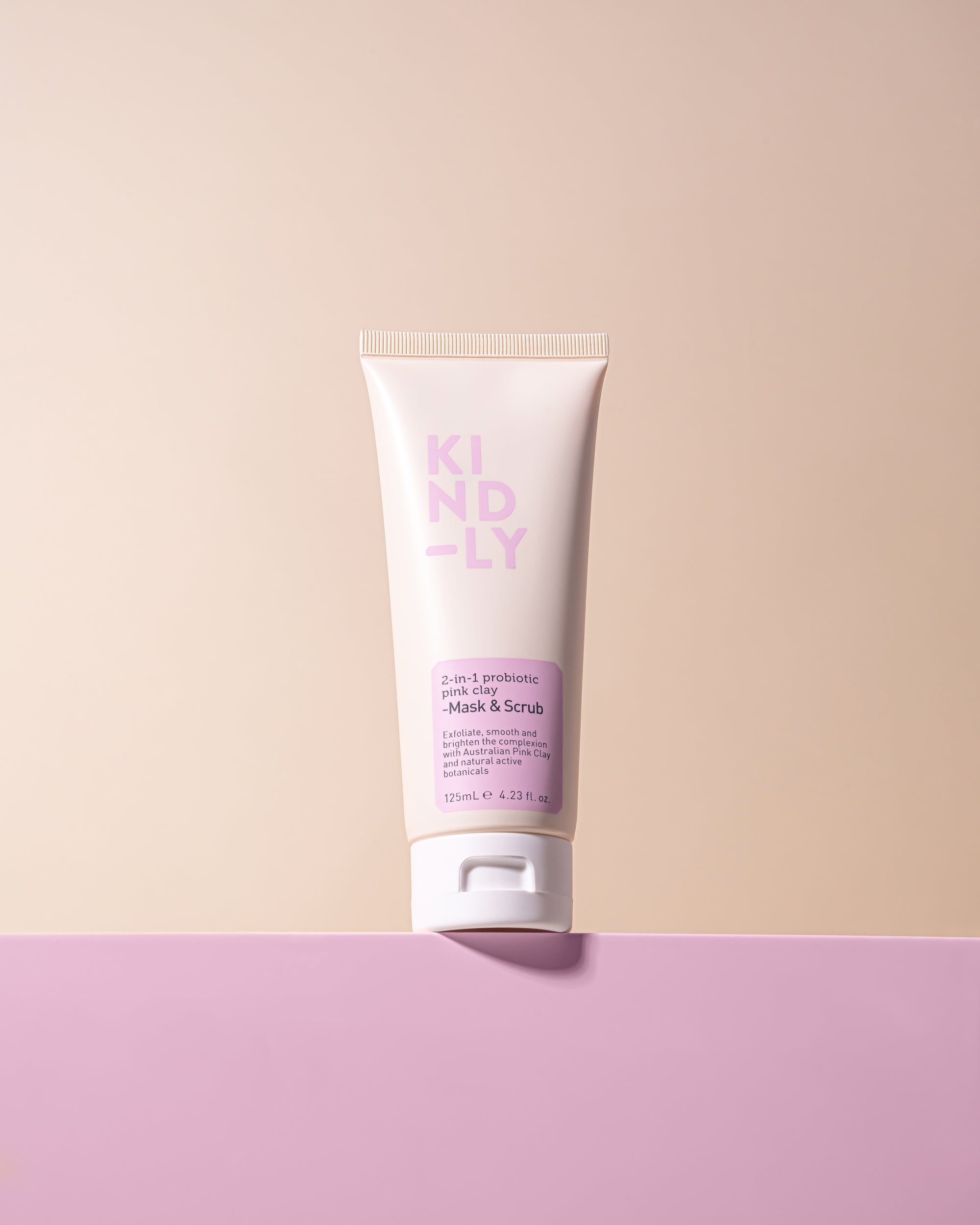 2-in-1 Probiotic Pink Clay Mask &amp; Scrub