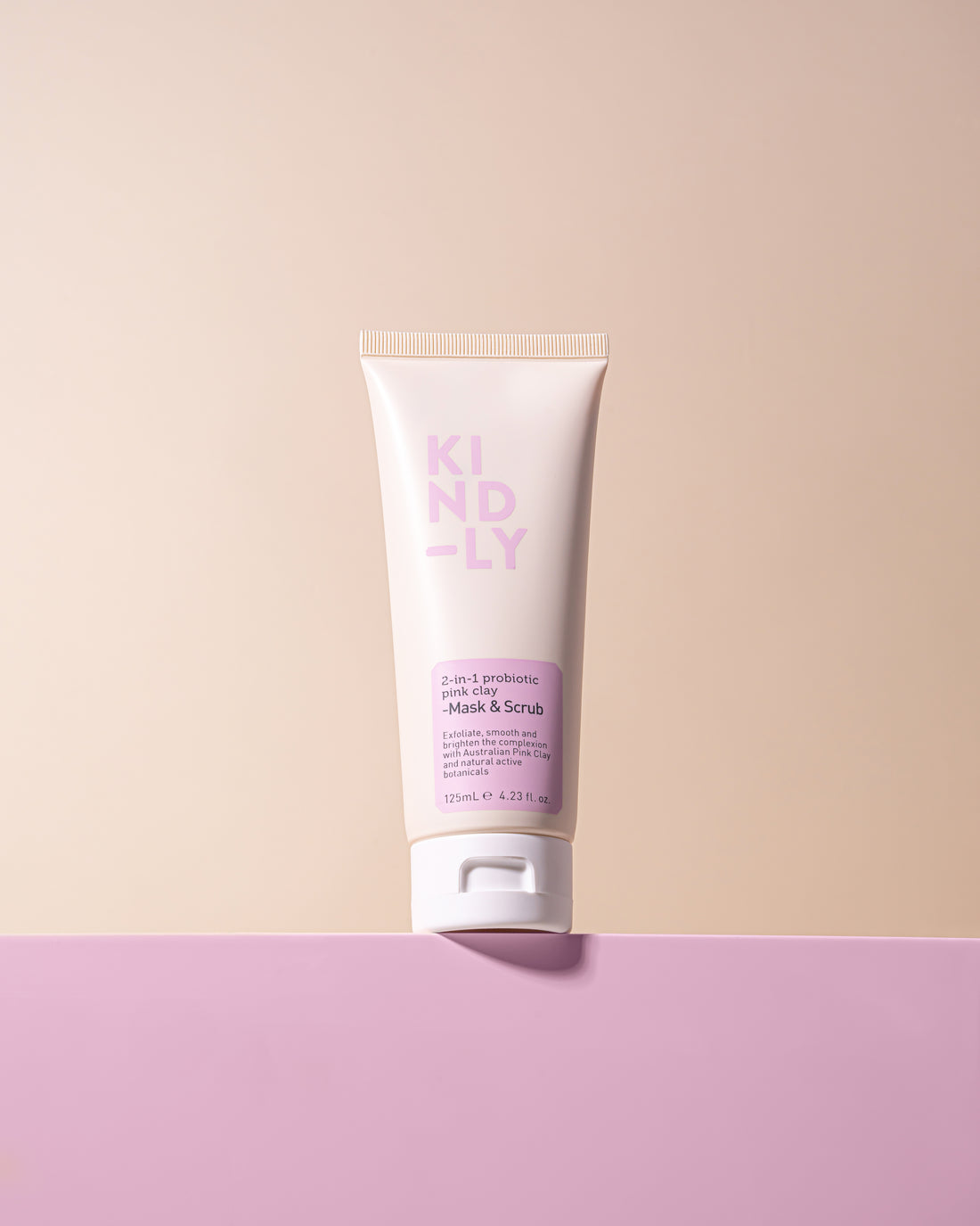 2-in-1 Probiotic Pink Clay Mask & Scrub