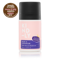 Rose & Geranium - 100% Natural Deodorant